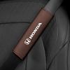 Car Interior Seat Belt Shoulder JJYAWA34 Cover Breathable Protection Pad For Honda Mugen Power Civic Accords CRV Hrv Jazz CBR VTEC VFR