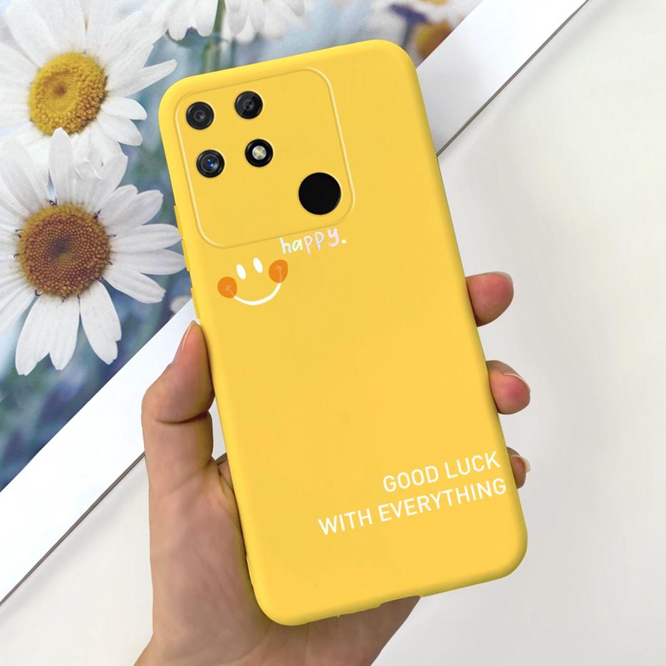 For Realme Narzo 50A Case RMX3430 Lovely Cartoon Cover Soft Silicone Phone Case For Realme Narzo 50i Narzo50A Prime Fundas Coque