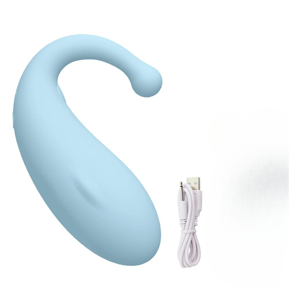 10 Modes Vibrators Whale Shape Vaginal Stimulator Vibrating Egg Bluetooth APP Control Sex Toys for Women G Spot Massage
