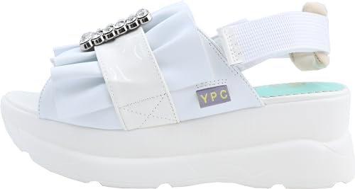 Plateau-Sandalen mit Gürtel