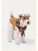 Hoopet Pet Corduroy Plaid Vest for Cats and Puppies - Warm, Sleeveless Autumn/Winter Wear