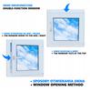 White PVC Window 60x60 Right New 600x600 Mm Tilt-and-Turn Ru Double-Glazed