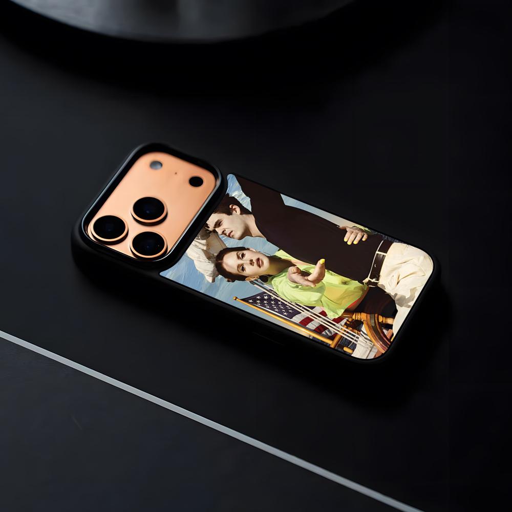 

Чехол для телефона Lana Del Rey LDR Певица Для IPhone 17 16 15 14 13 12 Pro Max Plus Черная Рамка Жесткий Корпус iPhone 12