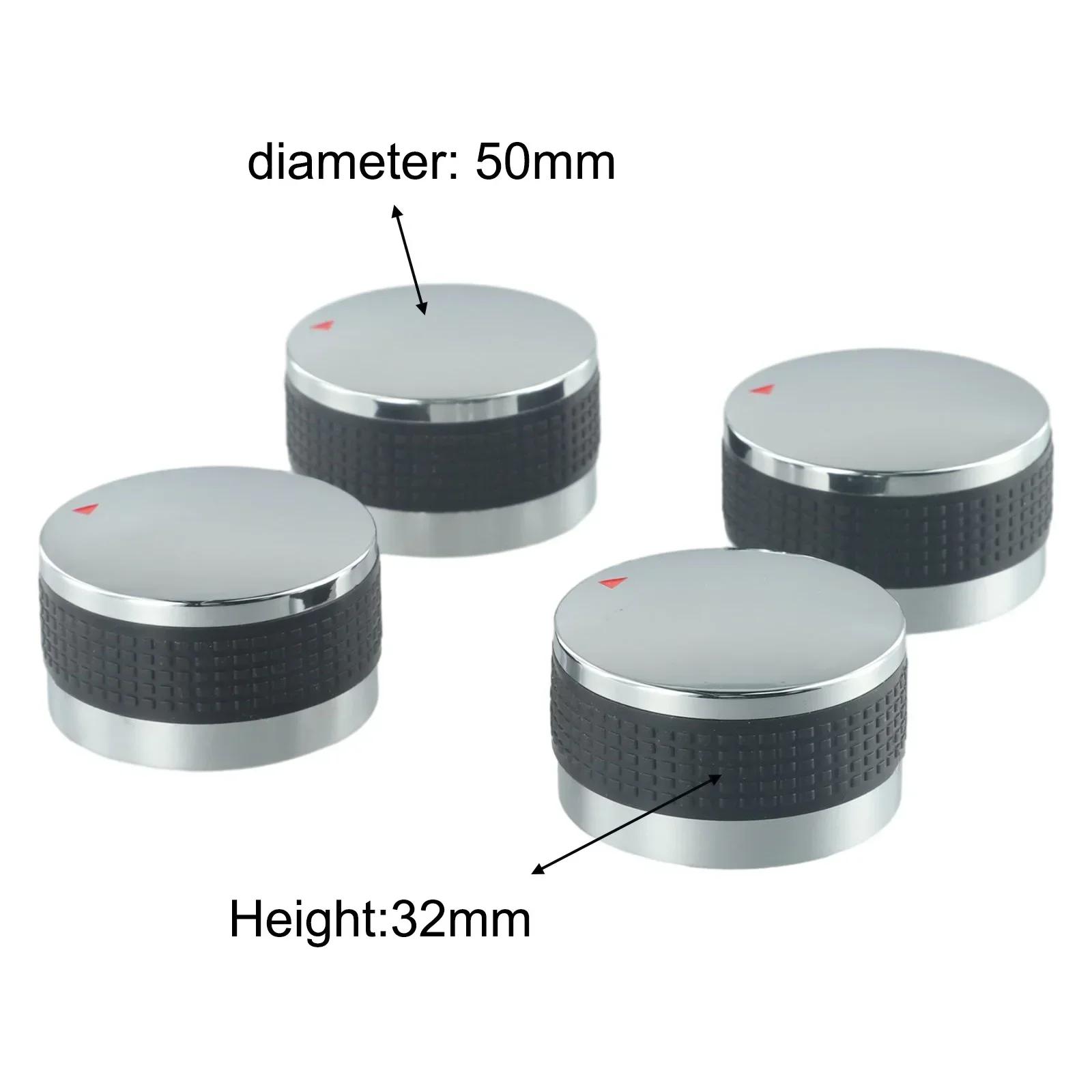 4 PCS Gas Grill Control Knobs Replacement Parts Fit For BBQ Gas Grill Oven Stove Round Accessories Outdoor BBQ Party 50mm