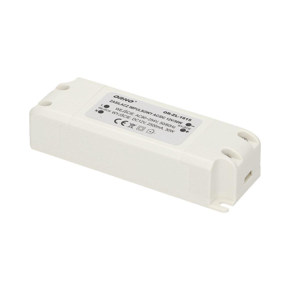 Zasilacz Led 30W 12V Dc Ip20 - Or-Zl-1615