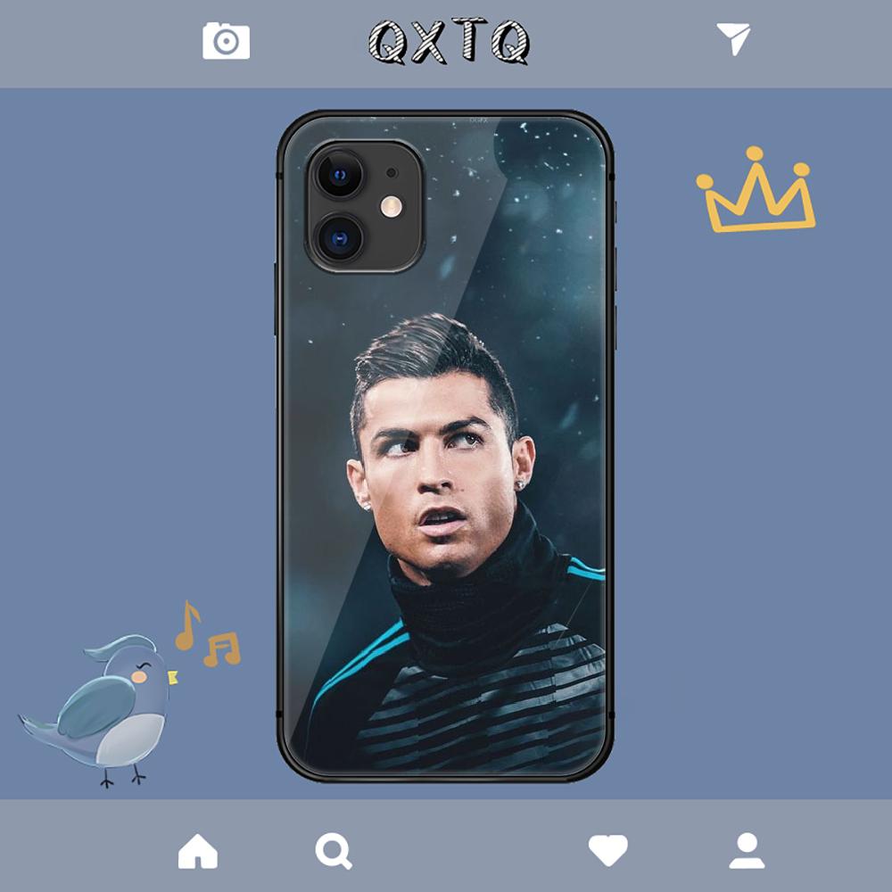 Husă Fotbal Cristiano Ronaldo CR7 Pentru iPhone Samsung Galaxy Redmi Note S 17 16 15 14 13 20 24 25 54 Pro Max Ultra Fe Husă Sticlă Securizată