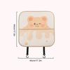 Car Seat Back Protector Kick Mat Leather Cartoon Automotive Anti-Kick Pad PU Leather Car Protector For Backseat Cover For Kids