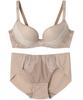 Amphi Bra and Panty Set with Molded Creates Cleavage and Reduces Side To Back BE G70 Women's Cups, Gaps, BCC301,