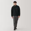 MUJI Boa Fleece Size AB1MWA4A Men's Jacket, Black, XS,
