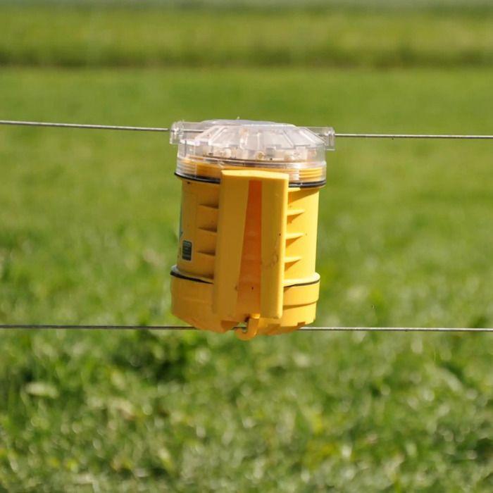 Accessoire pour clôture - Gallagher - FoxLightS - 9 ampoules LED - Illusion de présence - Utilisation extérieure