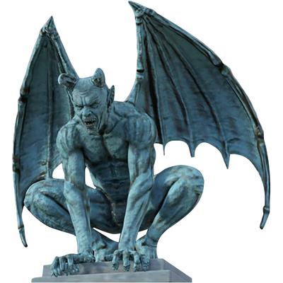 Gargoyle-Statuen für den Außenbereich, geflügelte Gargoyle-Gartenwächter-Skulptur, Heimdekorationsfigur, Kunstharz, gotische Dekoration für den Innen- und Außenbereich