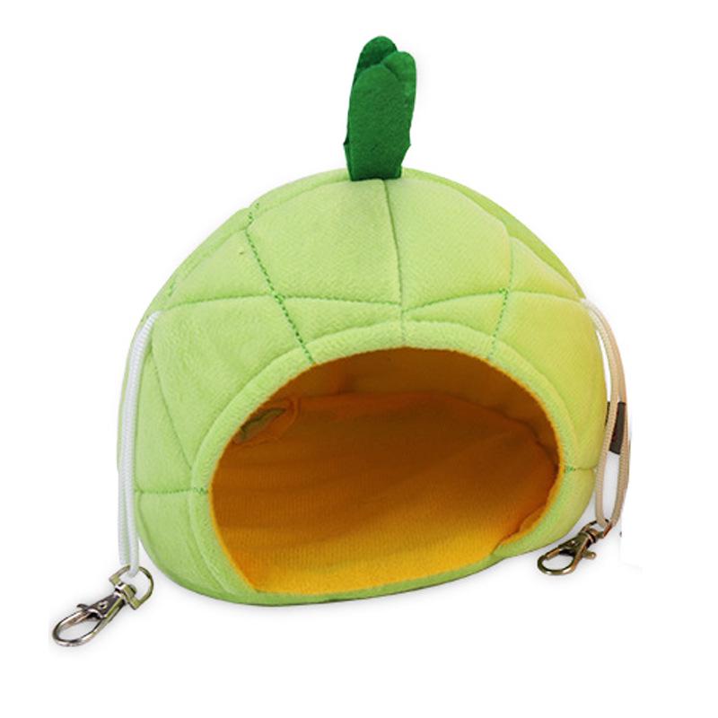 Hamsterlar için Ananas Muz Kurbağası Karikatür Hamak