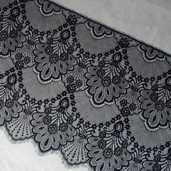 3 meters,Phoenix Tail Lashes Lace Fabric DIY Wedding Curtain Eyelash Lace Trim Skirt Dress Accessories
