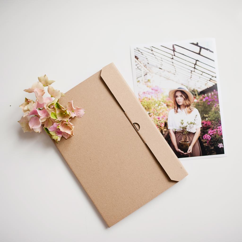Folder With Window 13X18 - Set Of 10