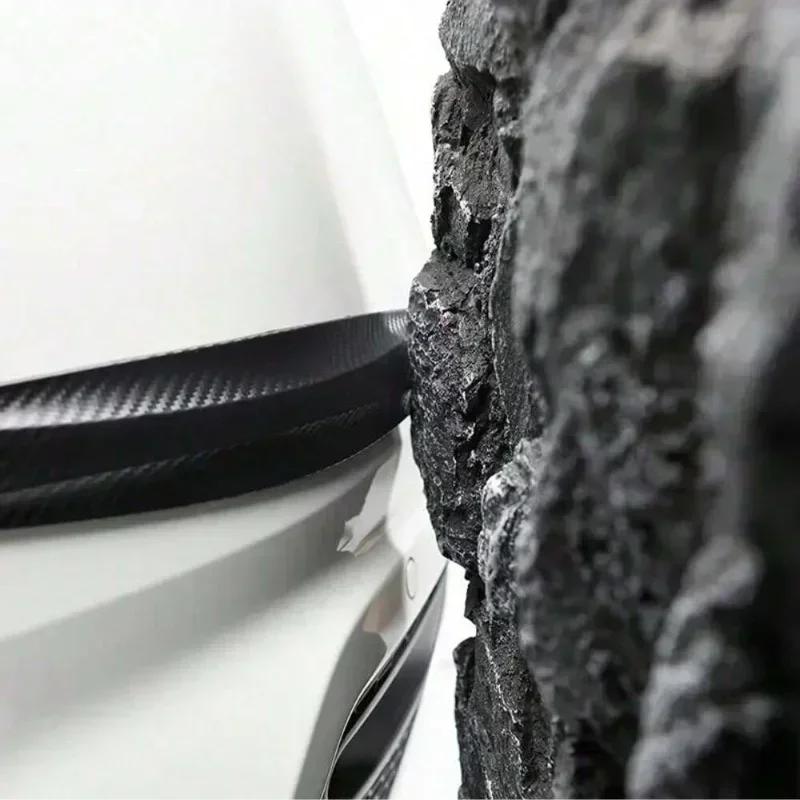 2pcs Universal Anti-Collision Stickers - Front Rear Bumper Guards Anti-Scratch Car Accessories