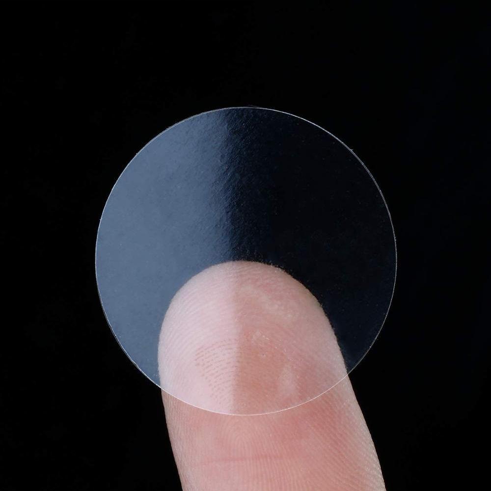 Gift Packaging Self-Adhesive Party Supplies Clear Sealing Tag Package Label Transparent Stickers