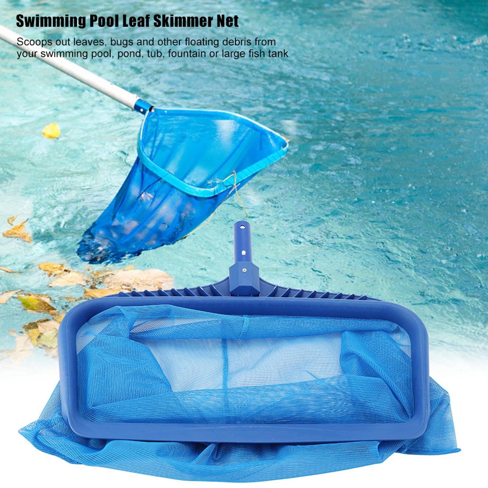 

Lightweight Leaf Skimmer Fine Mesh Net Deep Bag Swimming Pool Pond Tub Effectvie Cleaning Tool