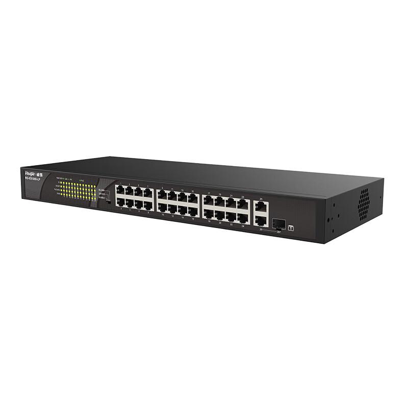 Ruijie RG-ES126S-LPV2 24-Port Fast Ethernet PoE Switch