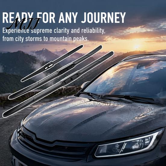 Easy Installation Wiper Blades 3 Pcs 26" 16" 11" Windshield Replacement for Kia Sportage Weather Resistant Set 2016 2017 2018 2019 2020, All