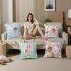 Cartoon Niedliche S-Sugarbunnies Kissenbezug Kissenhülle Deko Kissenbezug Bedruckter Kissenbezug für Sofa