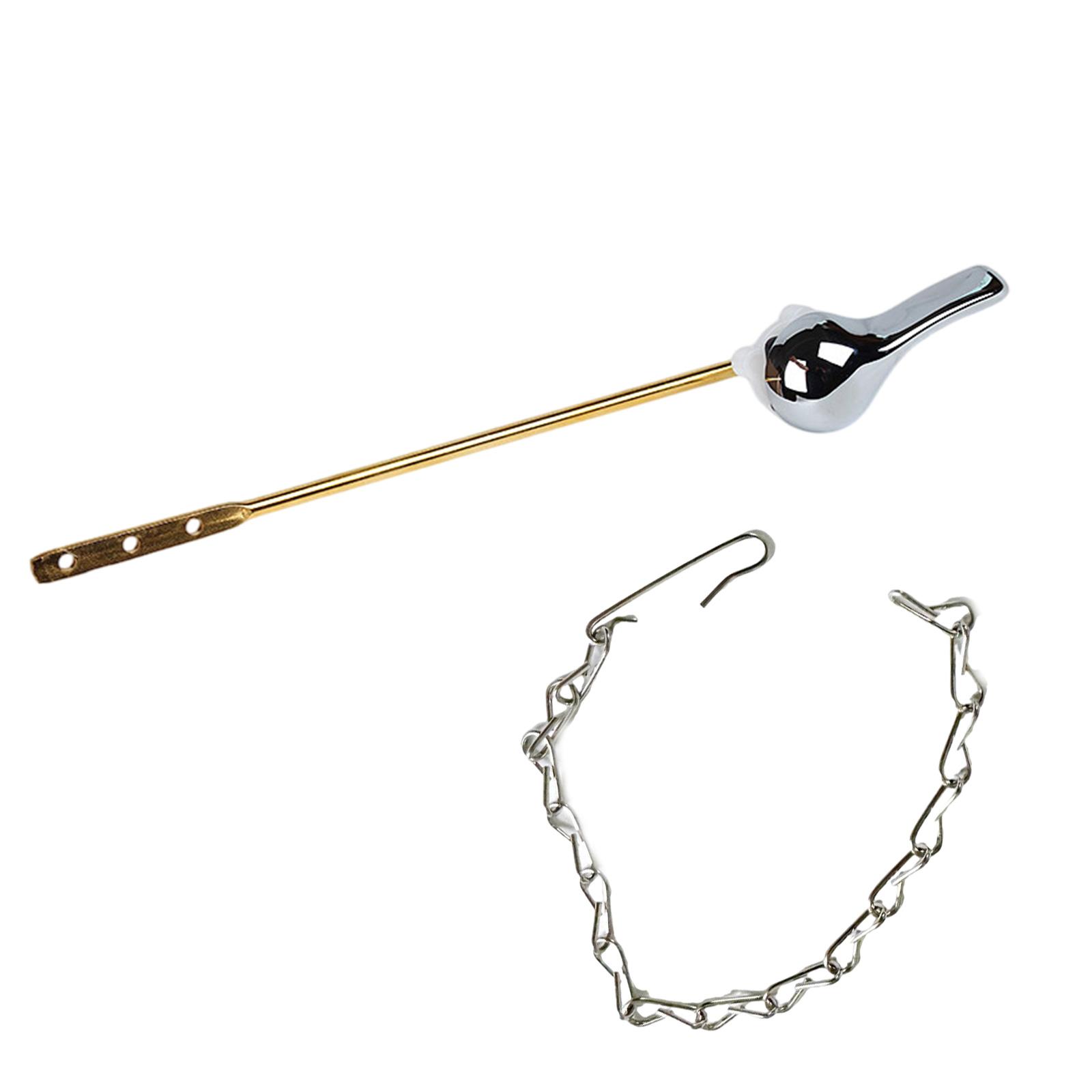 

Сменный рычаг смыва бачка унитаза из нержавеющей стали, рычаг срабатывания для универсального переднего крепления