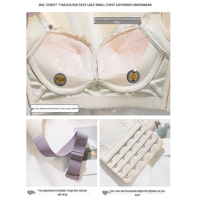 Women's Push-Up Shaping Bra: Enhancer, Side Support, Anti-Spillage, Extra Thick Lift