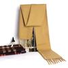 Autumn And Winter Scarves Imitation Cashmere Warm Men'S Plaid Scarf Manufacturers
