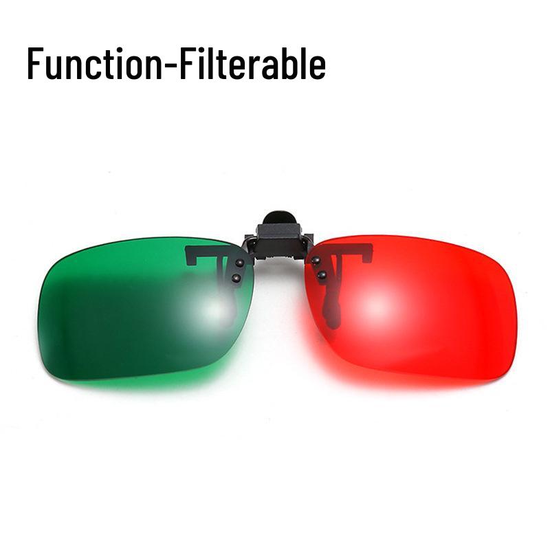 

Красно-синие 3D очки-клипсы для тренировки амблиопии и улучшения зрения