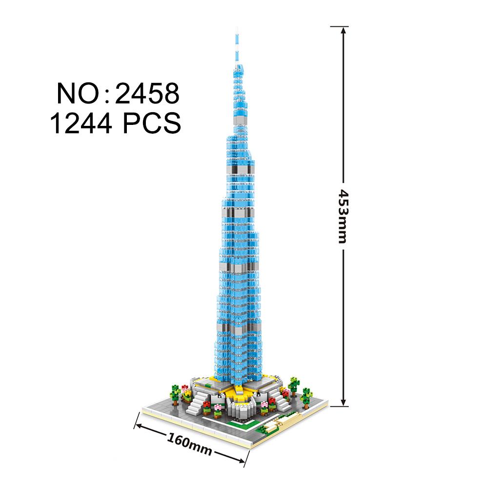 Mini Building Blocks World Famous City Architecture Bricks Works With s Playthings ideal for Children Presents
