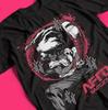 Afro Samurai Vintage T-Shirt, Unisex Anime Graphic Tee, Black Print Shirt, Japanese Manga Streetwear, Gift for Anime Fans, Anime Lover Gift.