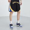 Anta Basketball Series Logo Striped Letter Mid-Waist Straight Loose Shorts Men Shorts Basic-Black 152321229-3