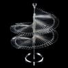 Nail Art Spiral Color Card Fan - 120 Colors Display Stand for Gel Polish