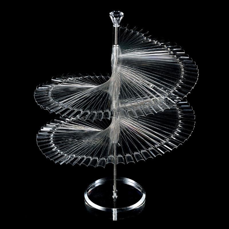 Nail Art Spiral Color Card Fan - 120 Colors Display Stand for Gel Polish
