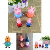 Bunte umweltfreundliche Peppa Pig Familie Freunde Actionfiguren für Kinder 25-teiliges Set