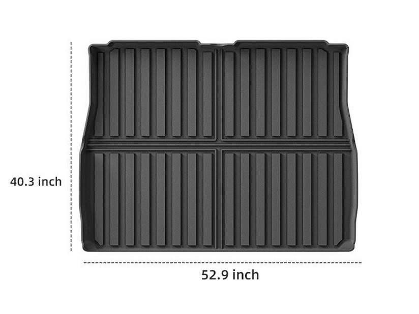 Waterproof TPE Floor Mats & Trunk Mat for 2021-2025 Daihatsu Atrai S7 Series