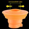 AntiOdor Floor Drain Plug Sewer Drain Pipe Deodorant Cover Floor Drain Backflow Preventer for Kitchen Bathroom