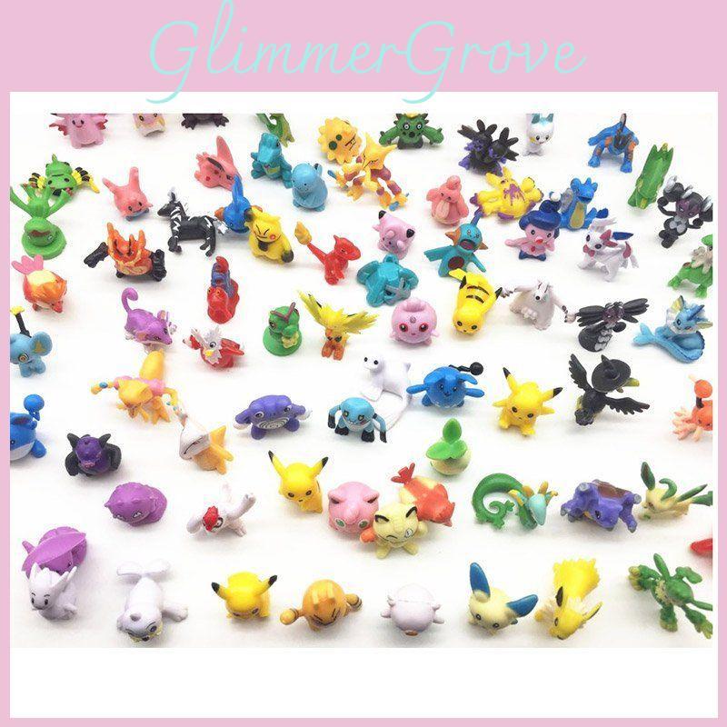 24 Adorable Pokemon Figures For Collectors And Fans 2-3cm Size