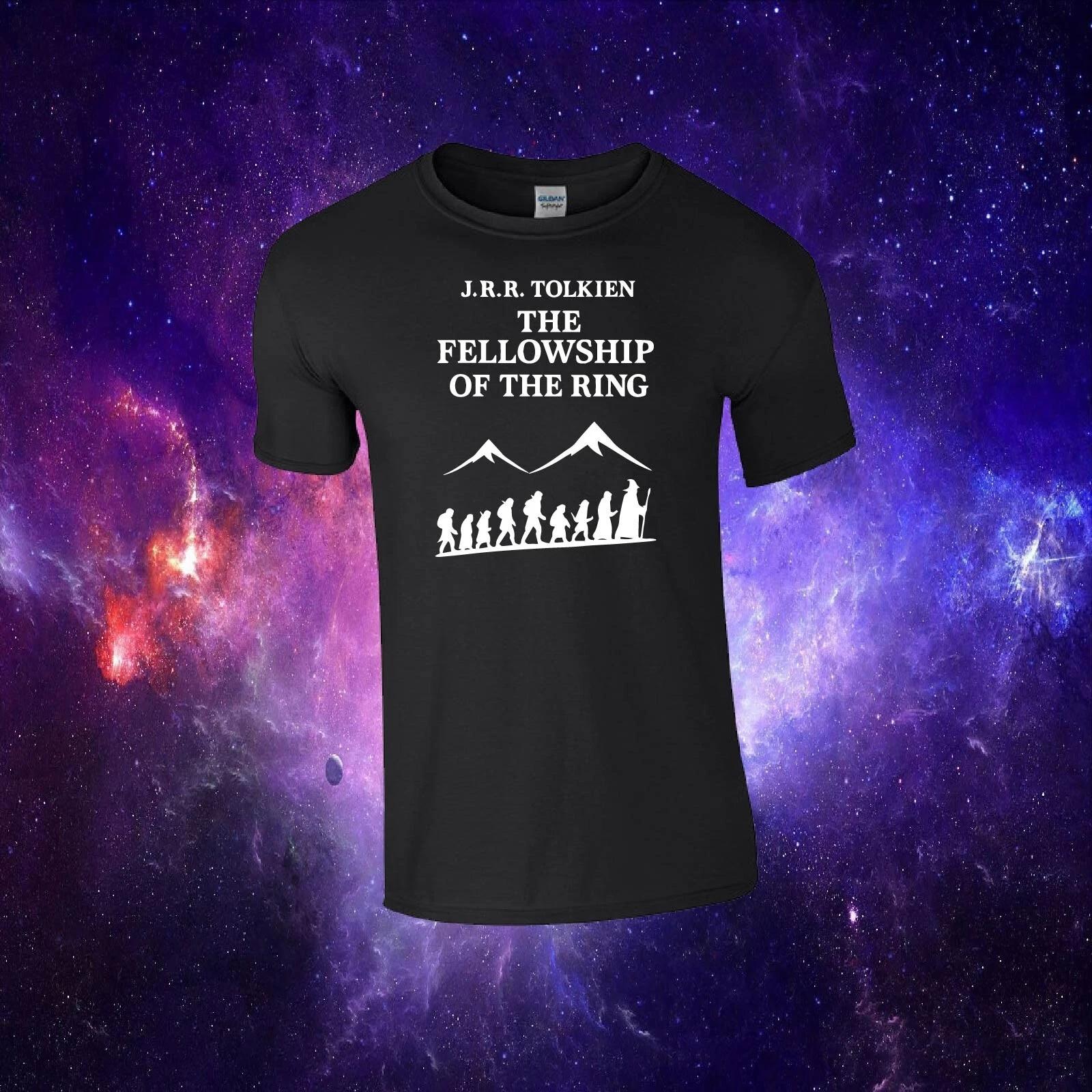 Fellowship Of The Ring LOTR Tolkien Inspired Book Gift Kids/Adults Top T-shirt XL