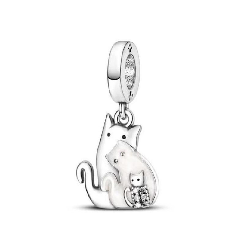 New Fine Copper Plated Sun Moon Star Pendant Diy Bead Dangle Charm Fit Original Bracelet Women Jewelry