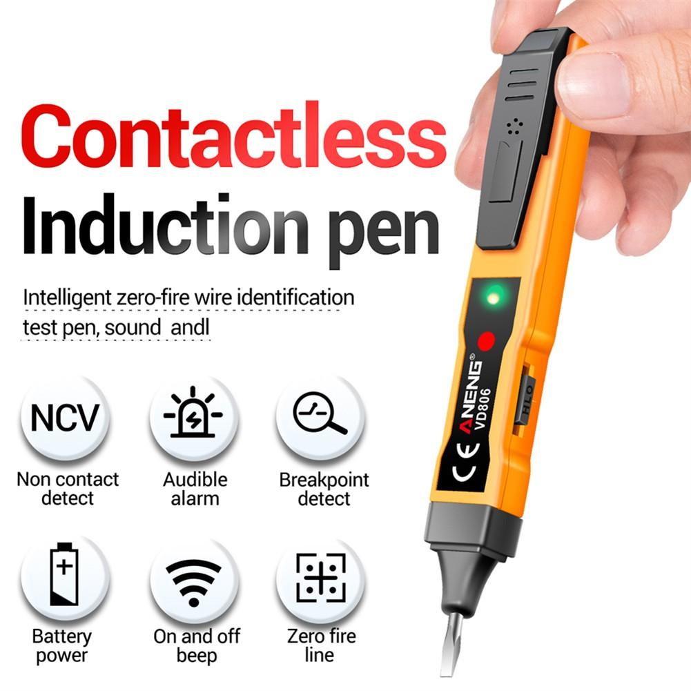 VD806 AC/DC Voltage Tester Current Non-contact Voltage Detector Circuit Tester