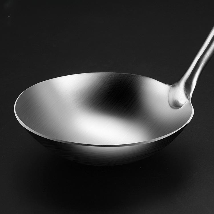 304 Stainless Steel Spatula Add Wooden Handle Stir -fry Kitchen Spoon Spoon Kitchen Supplies Kitchen Utensils