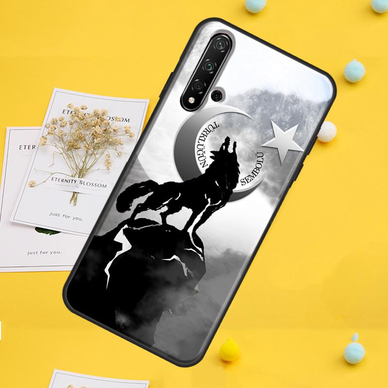 Turkey Wolf  Mustafa Kemal Atatürk For Huawei Nova 7i 8i 11i 12i 12s 9 10 SE Y91 Y90 Y60 Y70 Y72 Y61 P60 Pro P30 P40 Lite Case
