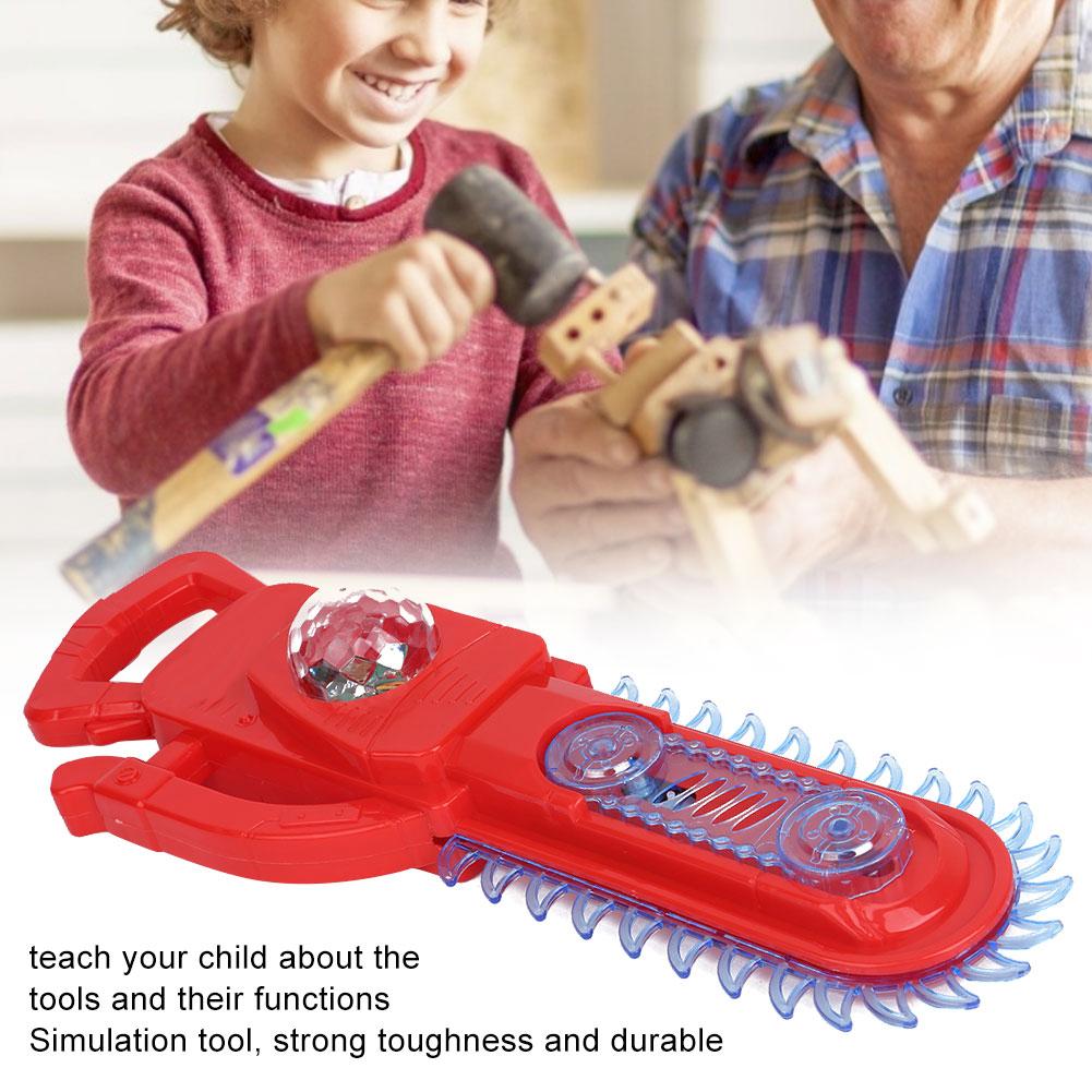 Electric Chain Saw Toy Highly Simulation Chain Saw Toy with Light Sound