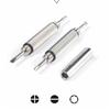Portable 3 In 1 Double-head Multi-function Mini Stainless Steel Screwdriver Glasses Watch Repair Tool Gadget