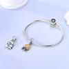 Summer Sunflower Pendantscopper Platedoriginal Beads Fit Originalcharms Bracelet Beads Jewelry Diy Gifts For Women
