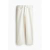 H M Relaxed Fit Jeans wHite