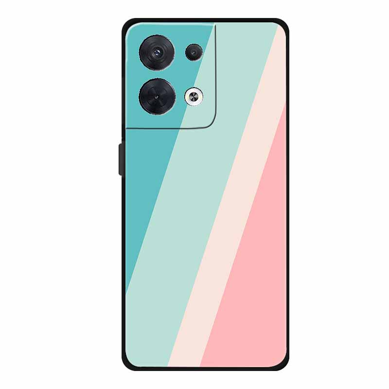 For Oppo Reno 8 5G Case Luxury Soft Silicone Love Back Cover for OPPO Reno8 Pro + Plus Coque Reno 8 Pro 5G Global CPH2359 Funda