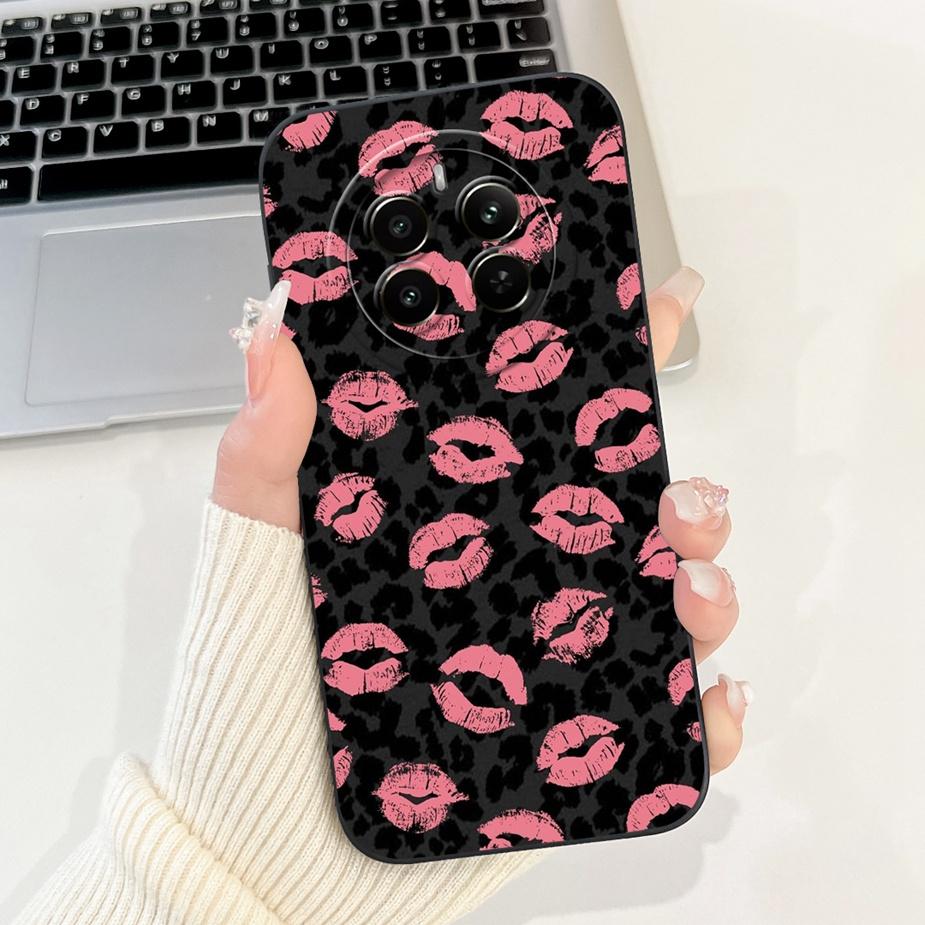 For Realme 12 Pro Plus Case RMX3840 Cute Cartoon Cover Soft Silicone Phone Case For Realme 12 Plus 12X Realme12 Pro + Bags Shell
