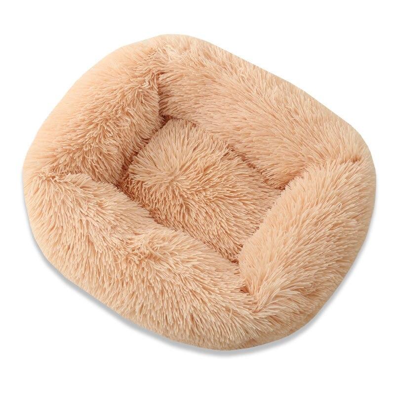 Morbido e lungo peluche Letto per cani Inverno Letto per gatti Chihuahua Yorkie Cucciolo Cuscino Letto per cani di piccola taglia Caldo divano letto per animali domestici per cani Gatti