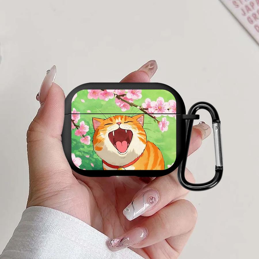 Gartenkatze Hülle Für Airpods 3 2 Pro Pro2 Pro3 4 1 Kopfhörer Hüllen Abdeckung